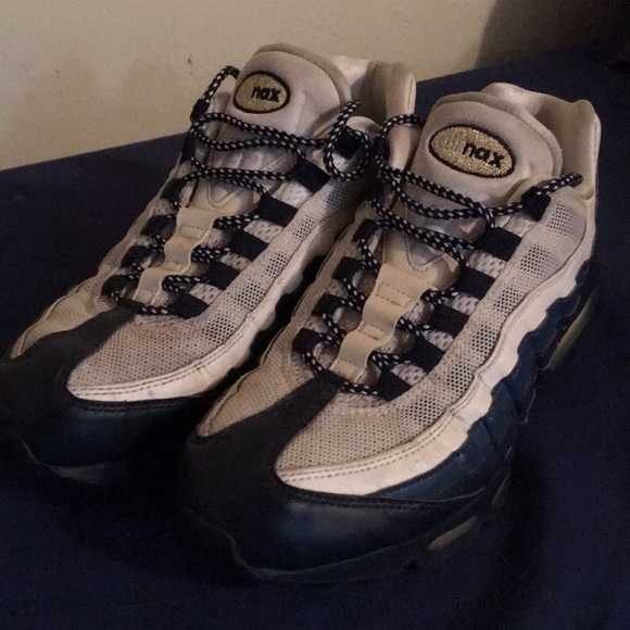 Nike air max’s 95 navy black obsidian - Picture 2 of 4